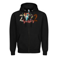 Black 2022 senior bull skull Zipper Hoodie - JahusDesignShop