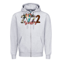 Heather Grey 2022 senior bull skull Zipper Hoodie - JahusDesignShop