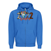 True Royal 2022 senior bull skull Zipper Hoodie - JahusDesignShop