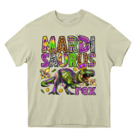 Mossy Mardi Saurus Rex Heavy Core Tee - HowdyJamesFarm