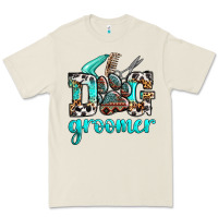Bone western dog groomer Premium Tee - OliviaCreatesArt