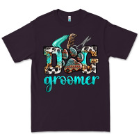 Plum western dog groomer Premium Tee - OliviaCreatesArt