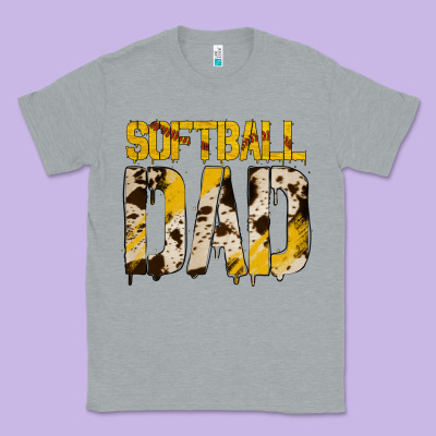 No Background Softball Dad Classic Tee Designed By Jasminsmagicworld