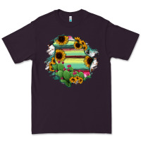 Plum Chihuahua State Of Mexico Map Premium Tee - RanaPortraitStore