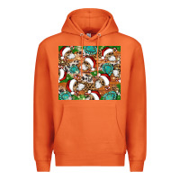 Carrot santa skeleton christmas tumbler Premium Hoodie - Artiststas