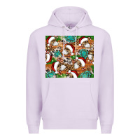 Lilac santa skeleton christmas tumbler Premium Hoodie - Artiststas