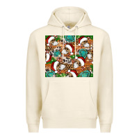 Tofu santa skeleton christmas tumbler Premium Hoodie - Artiststas