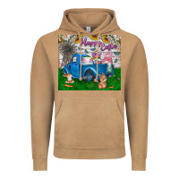 Vintage Camel happy easter truck Vintage Hoodie - CowhideDigitalArt