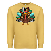Antique Gold thanksgiving turkey Premium Sweatshirt - RanaPortraitStore