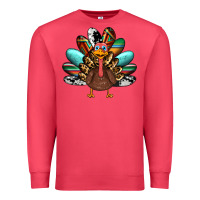 Cardinal thanksgiving turkey Premium Sweatshirt - RanaPortraitStore