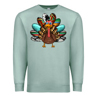 Seafoam thanksgiving turkey Premium Sweatshirt - RanaPortraitStore