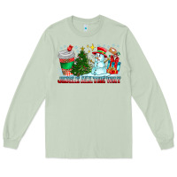 Matcha Jingle All The Way Long Sleeve Tee - CowhideDigitalArt