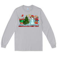 Moon Dust Jingle All The Way Long Sleeve Tee - CowhideDigitalArt