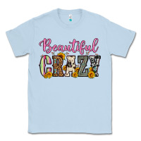 Dusty Blue beautiful crazy Classic Tee - OliviaCreatesArt
