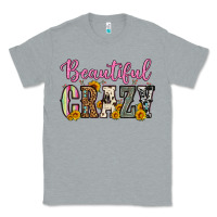 Heather Grey beautiful crazy Classic Tee - OliviaCreatesArt