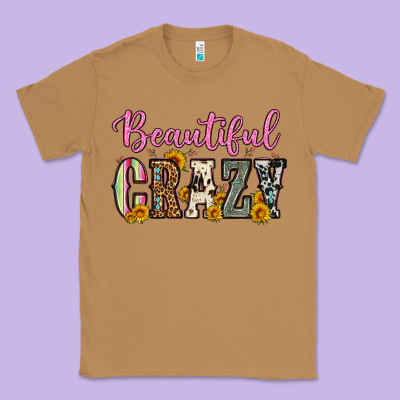 Beautiful Crazy Classic Tee Designed By Oliviacreatesart