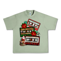Oil Green christmas cassette gemstone Urban Heavy Tee - FaDigitalArtStudio