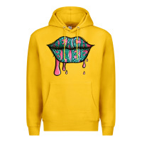 Lemon beach babe leopard lips Premium Hoodie - Jasminsmagicworld