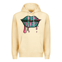 Pina Colada beach babe leopard lips Premium Hoodie - Jasminsmagicworld