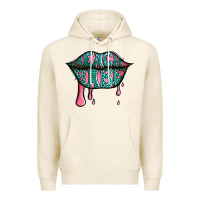 Tofu beach babe leopard lips Premium Hoodie - Jasminsmagicworld