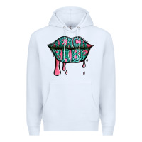White beach babe leopard lips Premium Hoodie - Jasminsmagicworld