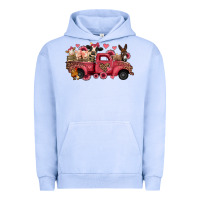 Pigment Grape Ice valentines day leopard farm animals truck Urban Hoodie - Jasminsmagicworld