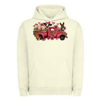 Pigment Pistachio valentines day leopard farm animals truck Urban Hoodie - Jasminsmagicworld