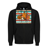 Black pumkin spice everything tumbler Zipper Hoodie - JahusDesignShop