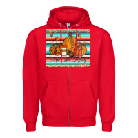 Red pumkin spice everything tumbler Zipper Hoodie - JahusDesignShop