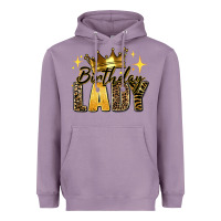 Lavender birthday lady Heavyweight Hoodie - RanaPortraitStore