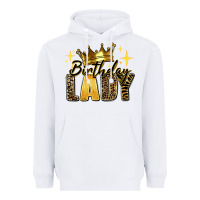 White birthday lady Heavyweight Hoodie - RanaPortraitStore