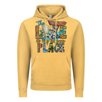 Vintage Mustard the lakes my happy place Vintage Hoodie - CowhideDigitalArt