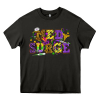 Asphalt Mardi Gras Med Surge Heavy Core Tee - HowdyJamesFarm