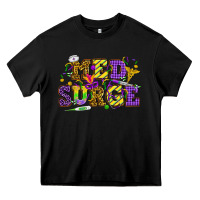 Black Mardi Gras Med Surge Heavy Core Tee - HowdyJamesFarm