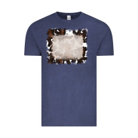 Vintage Denim cowhide frames backround 3 Vintage Tee - RanaPortraitStore