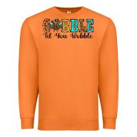 Carrot gobble til you wobble thanksgiving turkey Premium Sweatshirt - RanaPortraitStore