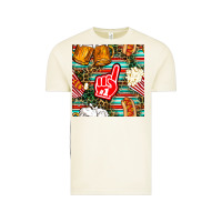 Vintage Arctic american football snacks with serape and leopard Vintage Tee - BundleAndBundleShop