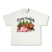 Pistachio merry christmas pig Urban Heavy Tee - FaDigitalArtStudio