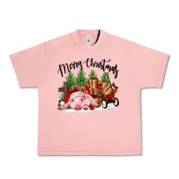 Salmon merry christmas pig Urban Heavy Tee - FaDigitalArtStudio