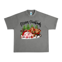 Tornado merry christmas pig Urban Heavy Tee - FaDigitalArtStudio