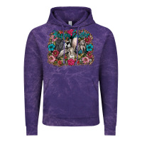 Cloud Purple Happy Easter Vintage Hoodie - CowhideDigitalArt