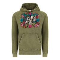 Vintage Olive Happy Easter Vintage Hoodie - CowhideDigitalArt