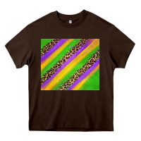 Chocolate Brown mardi gras carnival Heavy Core Tee - Jasminsmagicworld