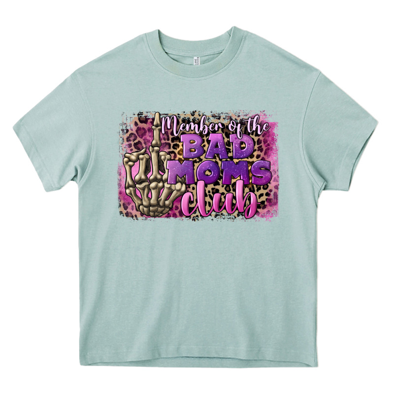Member Of The Bad Moms Club Mother's Day Heavy Core Tee by CowGirlArtShop | Teevron
