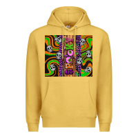 Antique Gold Spooky Premium Hoodie - Artiststas