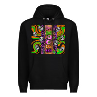 Black Spooky Premium Hoodie - Artiststas