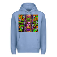 Colony Blue Spooky Premium Hoodie - Artiststas