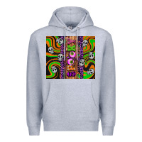 Heather Grey Spooky Premium Hoodie - Artiststas