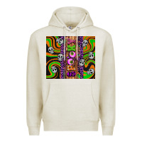 Oatmeal Heather Spooky Premium Hoodie - Artiststas