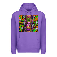 Purple Spooky Premium Hoodie - Artiststas